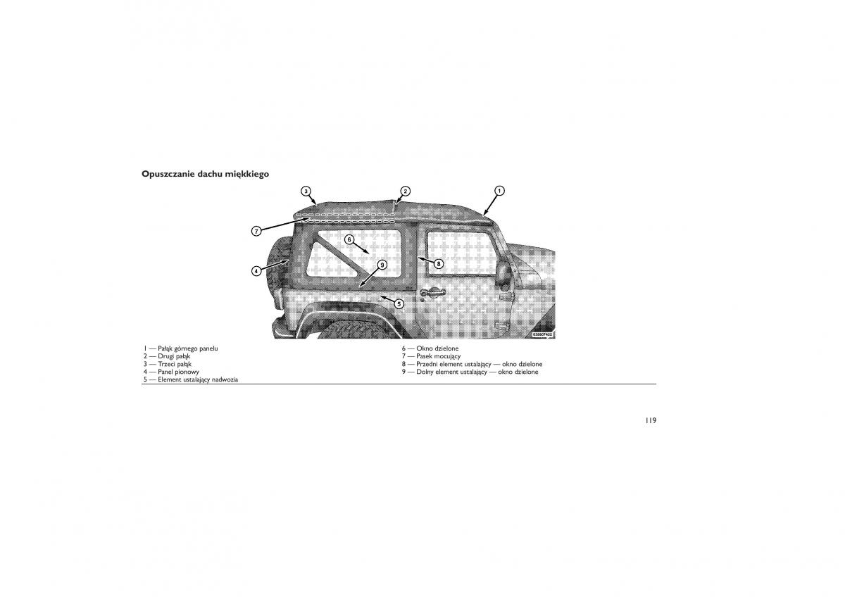 Jeep Wrangler TJ 2013 instrukcja obslugi / page 123