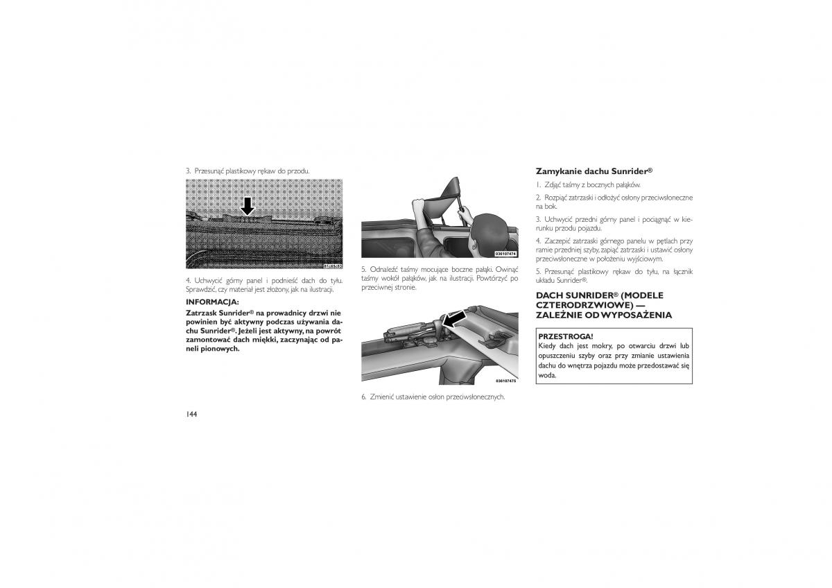 Jeep Wrangler TJ 2013 instrukcja obslugi / page 148