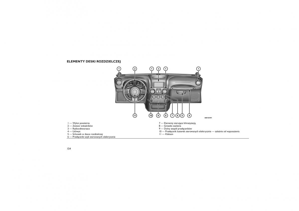 Jeep Wrangler TJ 2013 instrukcja obslugi / page 158