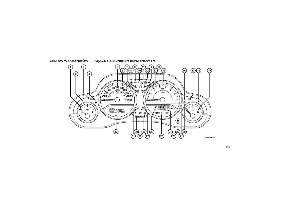 Jeep Wrangler TJ 2013 instrukcja obslugi / page 159