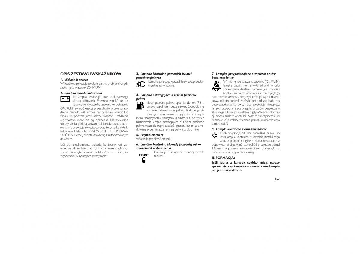 Jeep Wrangler TJ 2013 instrukcja obslugi / page 161