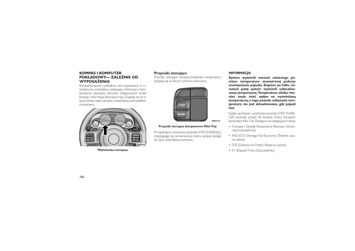 Jeep Wrangler TJ 2013 instrukcja obslugi / page 170