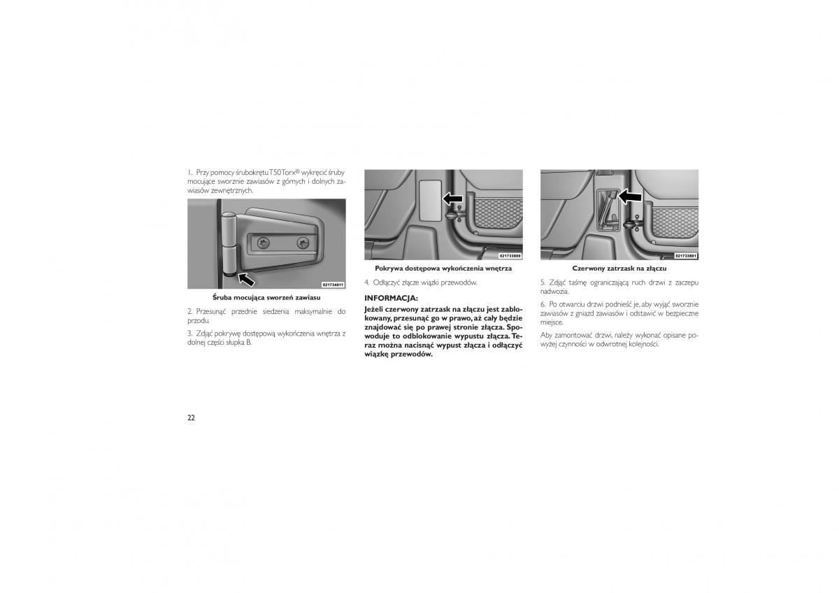 Jeep Wrangler TJ 2013 instrukcja obslugi / page 26