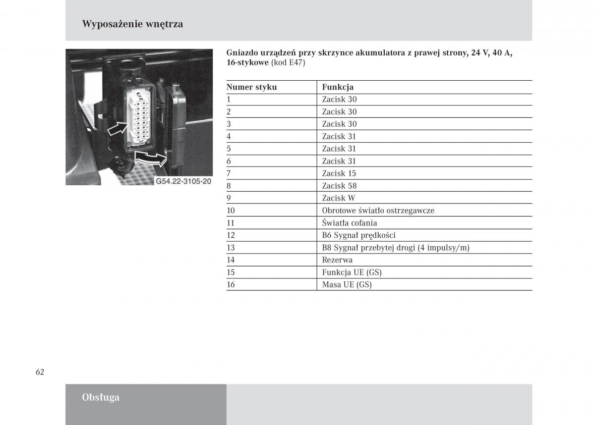 manual Mercedes Unimog Mercedes Benz Unimog U3000 U4000 U5000 instrukcja / page 63