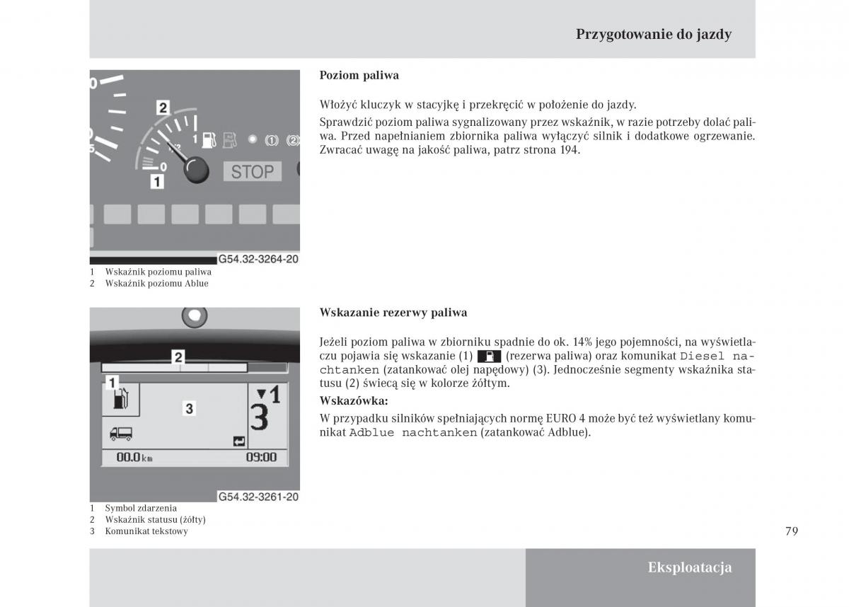 manual Mercedes Unimog Mercedes Benz Unimog U3000 U4000 U5000 instrukcja / page 80