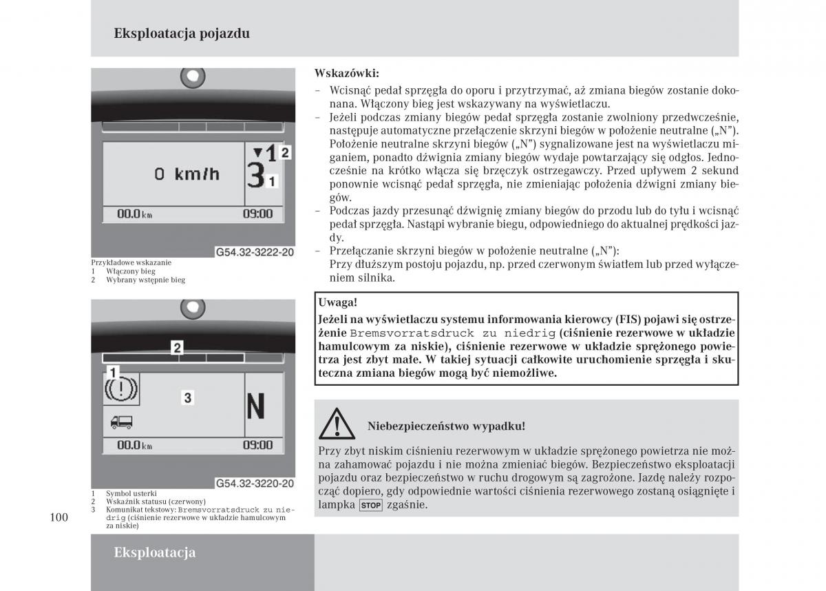 manual Mercedes Unimog Mercedes Benz Unimog U3000 U4000 U5000 instrukcja / page 101