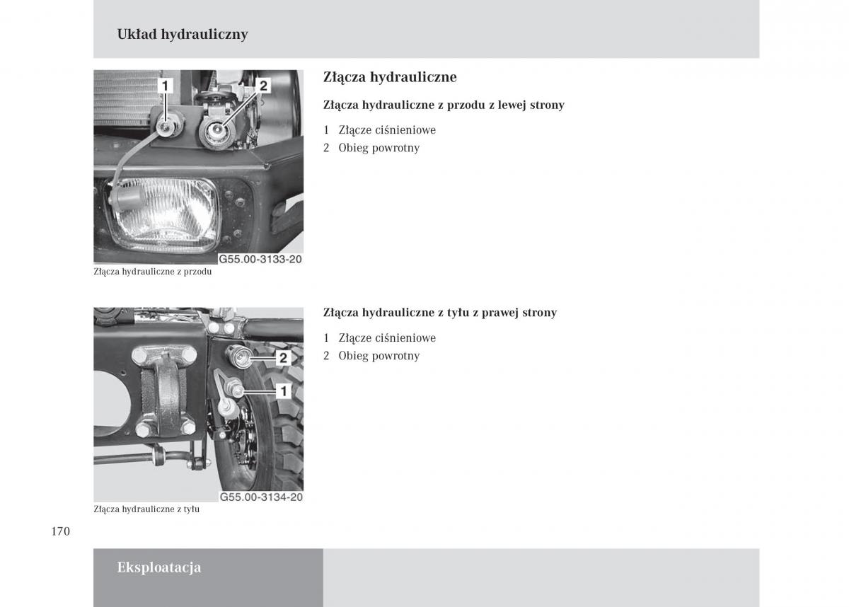 manual Mercedes Unimog Mercedes Benz Unimog U3000 U4000 U5000 instrukcja / page 171