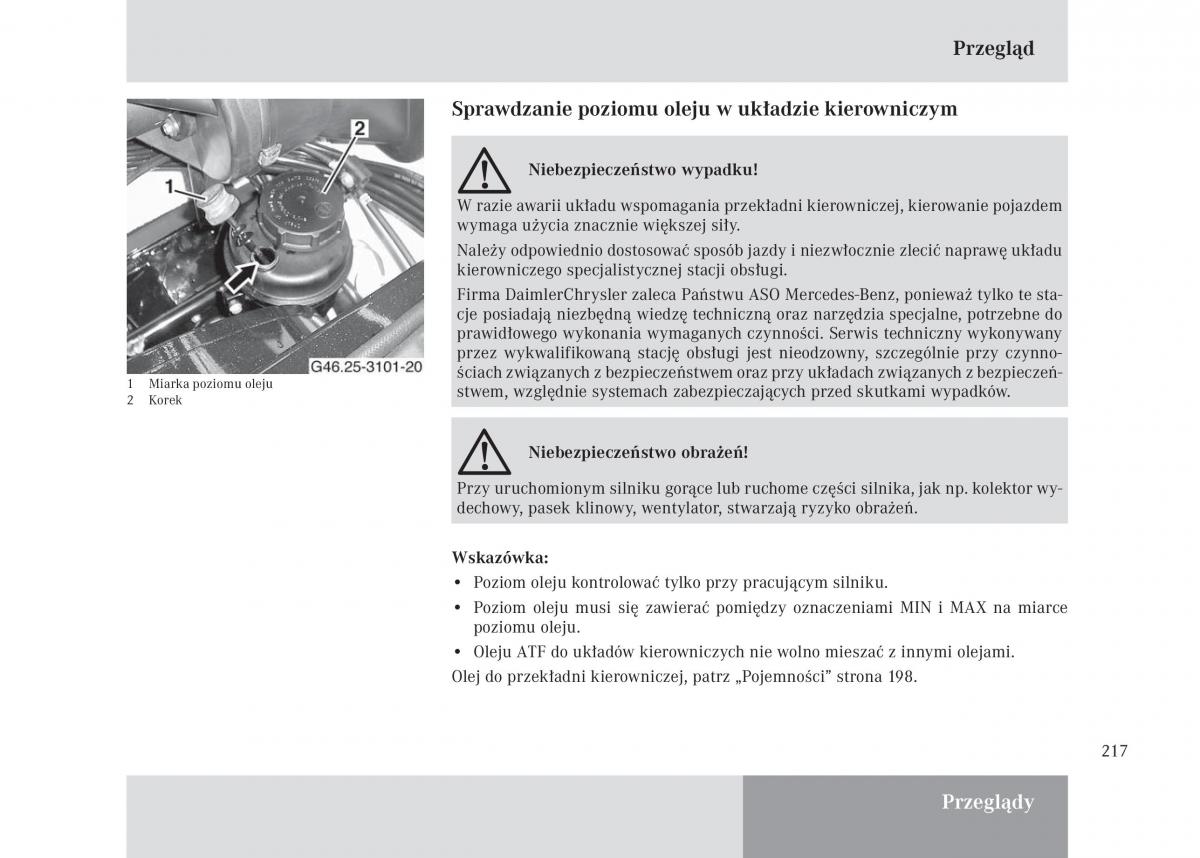 manual Mercedes Unimog Mercedes Benz Unimog U3000 U4000 U5000 instrukcja / page 218