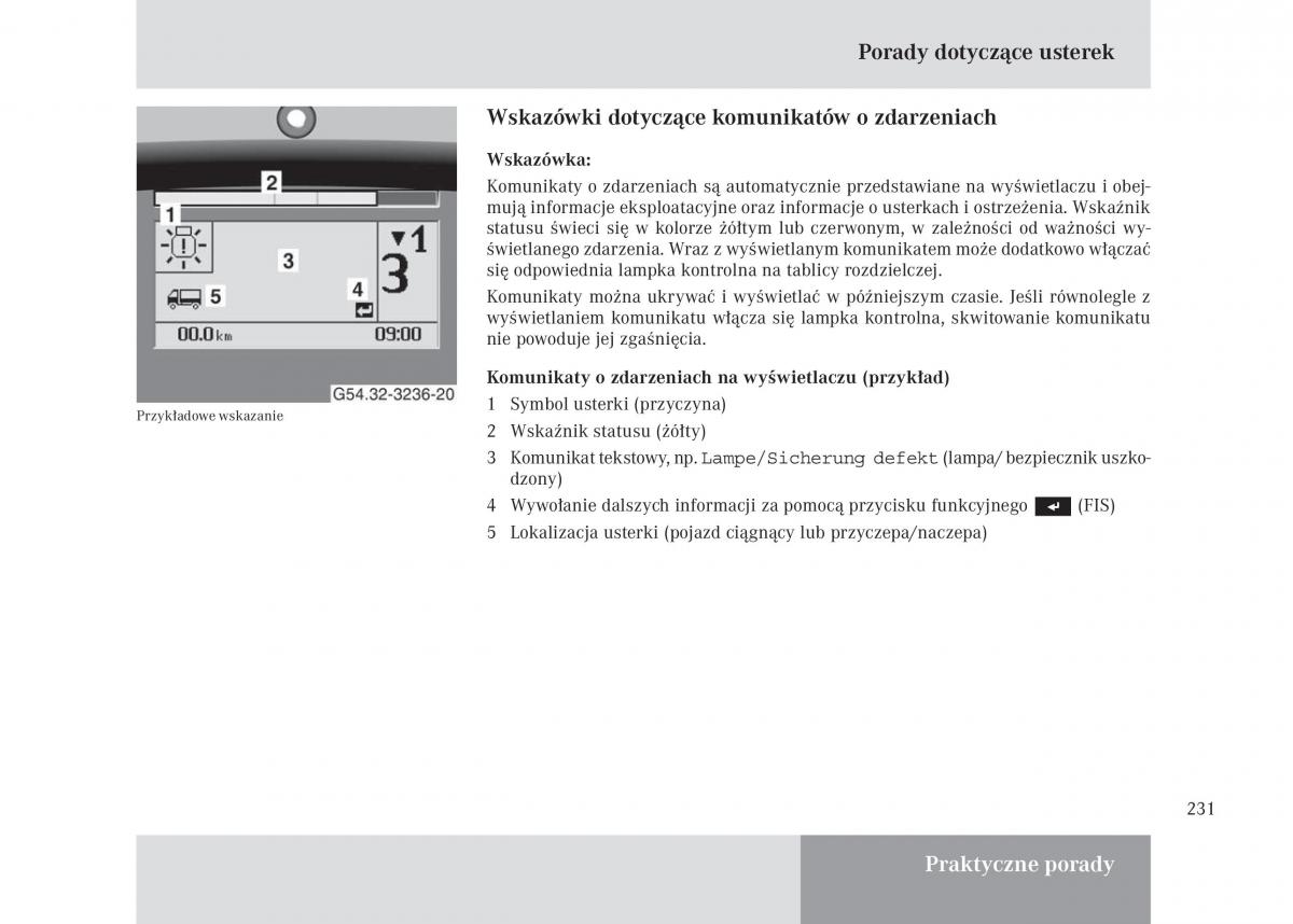 manual Mercedes Unimog Mercedes Benz Unimog U3000 U4000 U5000 instrukcja / page 232