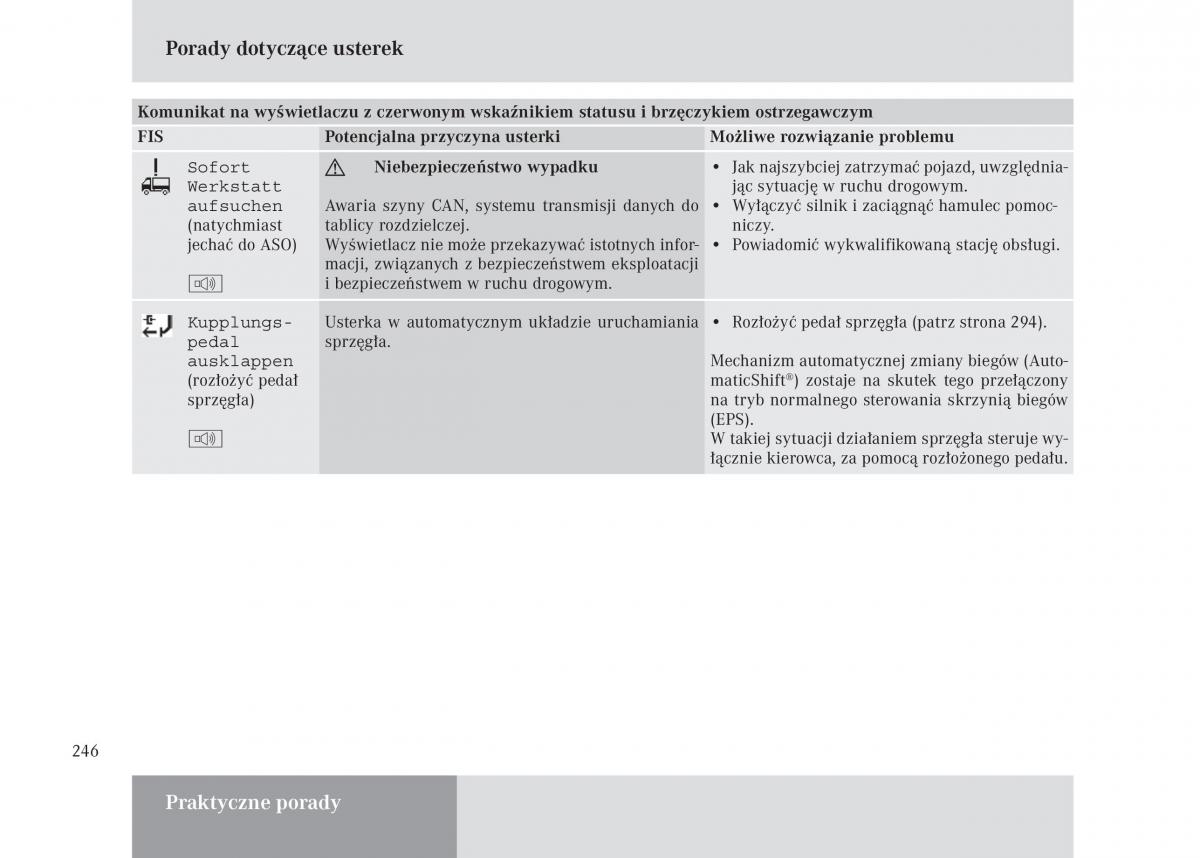 manual Mercedes Unimog Mercedes Benz Unimog U3000 U4000 U5000 instrukcja / page 247