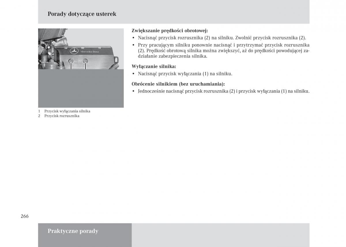 manual Mercedes Unimog Mercedes Benz Unimog U3000 U4000 U5000 instrukcja / page 267