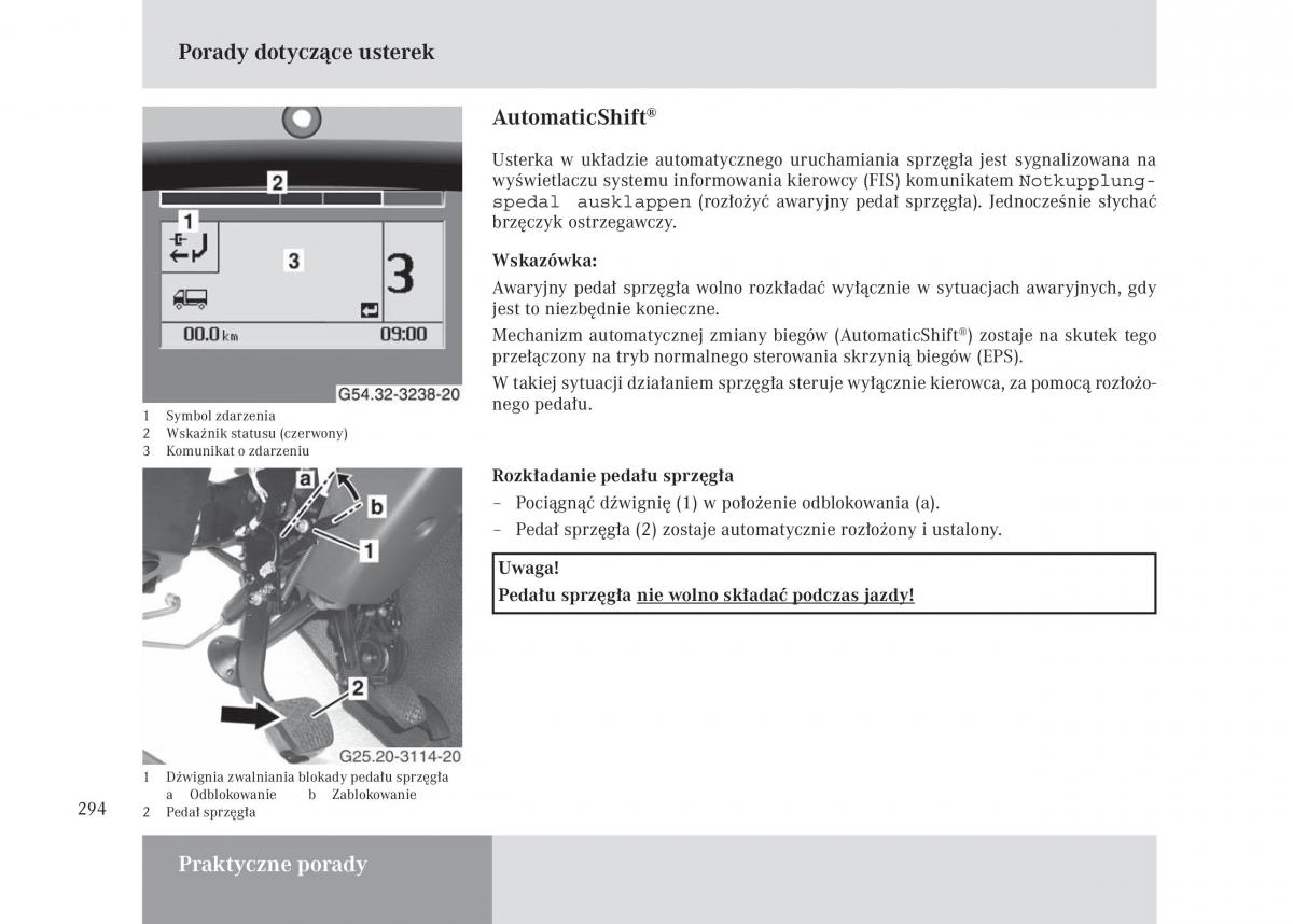 manual Mercedes Unimog Mercedes Benz Unimog U3000 U4000 U5000 instrukcja / page 295