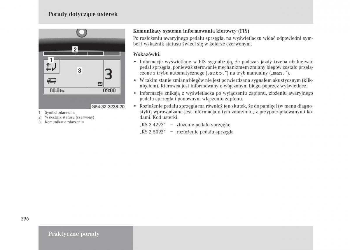 manual Mercedes Unimog Mercedes Benz Unimog U3000 U4000 U5000 instrukcja / page 297