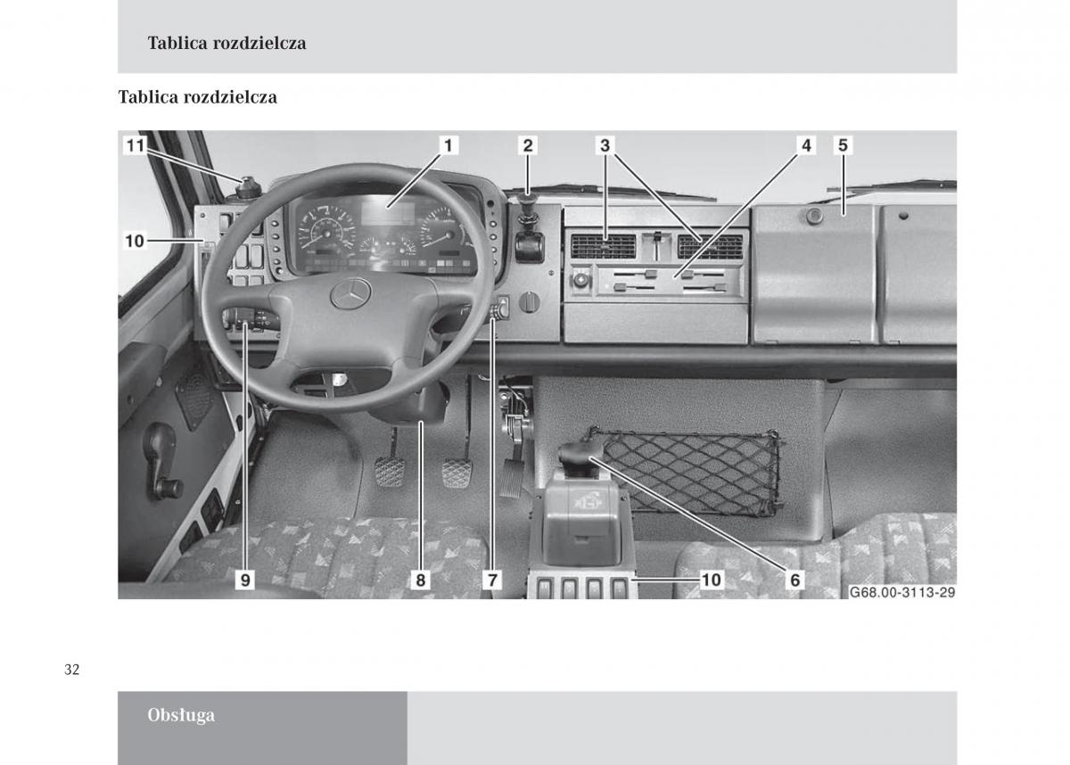 manual Mercedes Unimog Mercedes Benz Unimog U3000 U4000 U5000 instrukcja / page 33