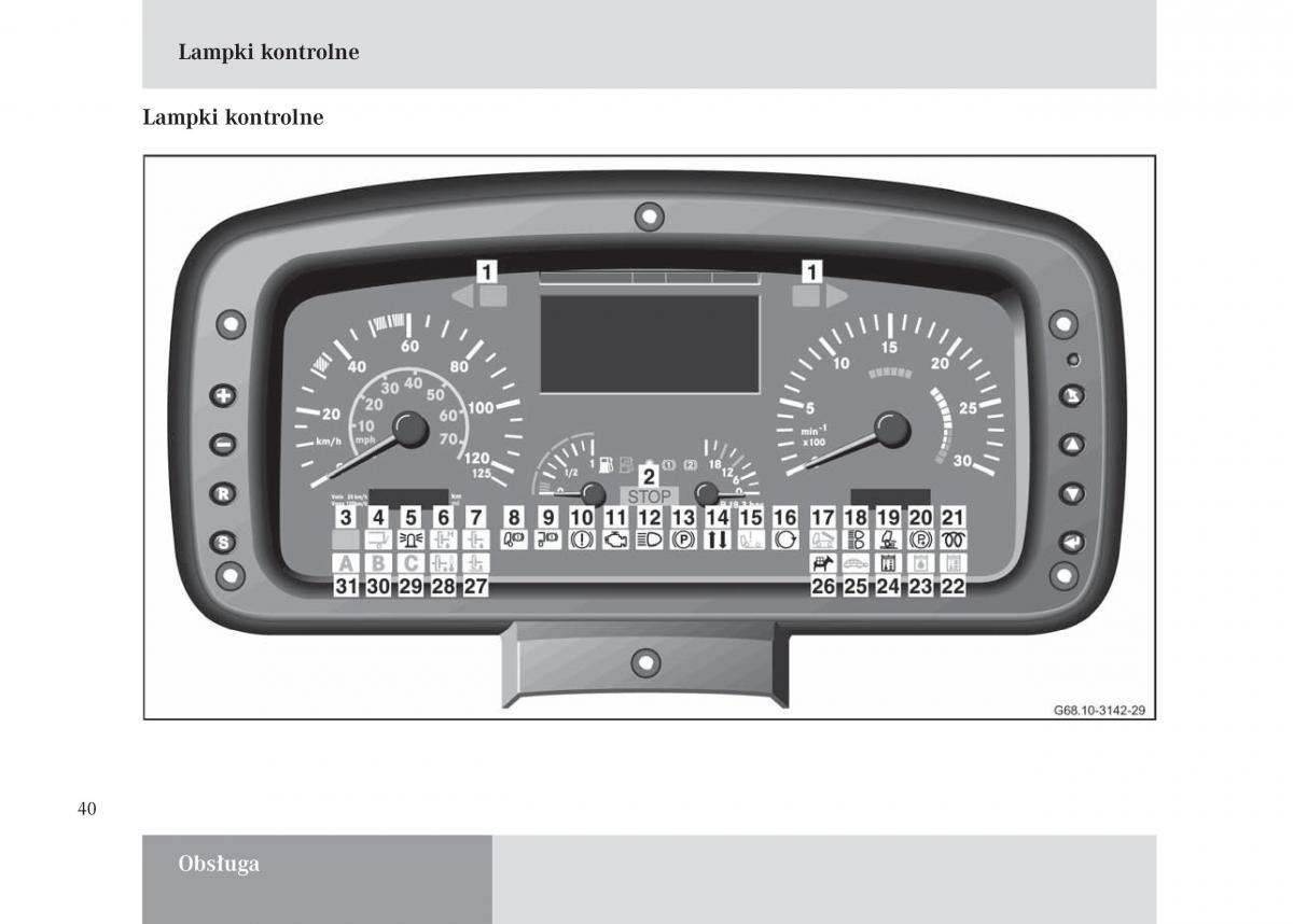 manual Mercedes Unimog Mercedes Benz Unimog U3000 U4000 U5000 instrukcja / page 41