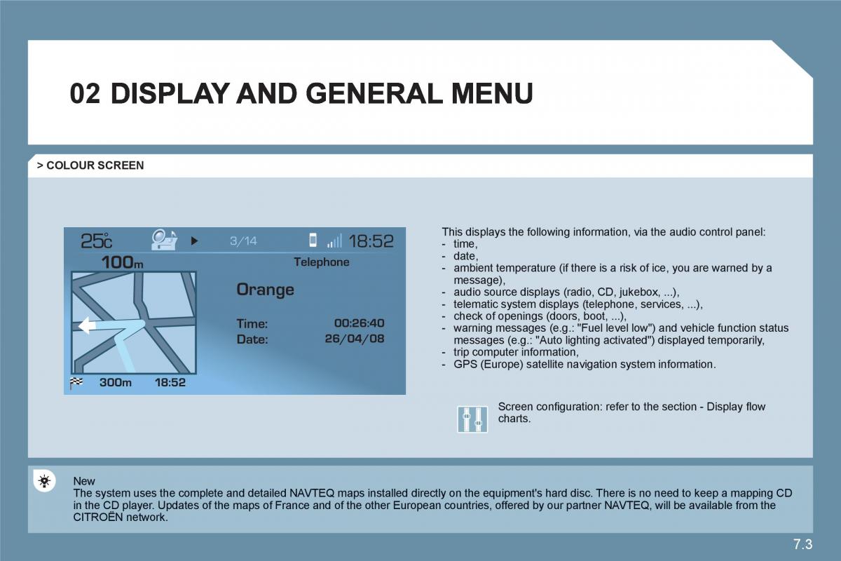 Citroen C6 owners manual / page 153