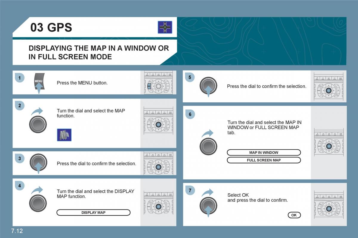 Citroen C6 owners manual / page 162