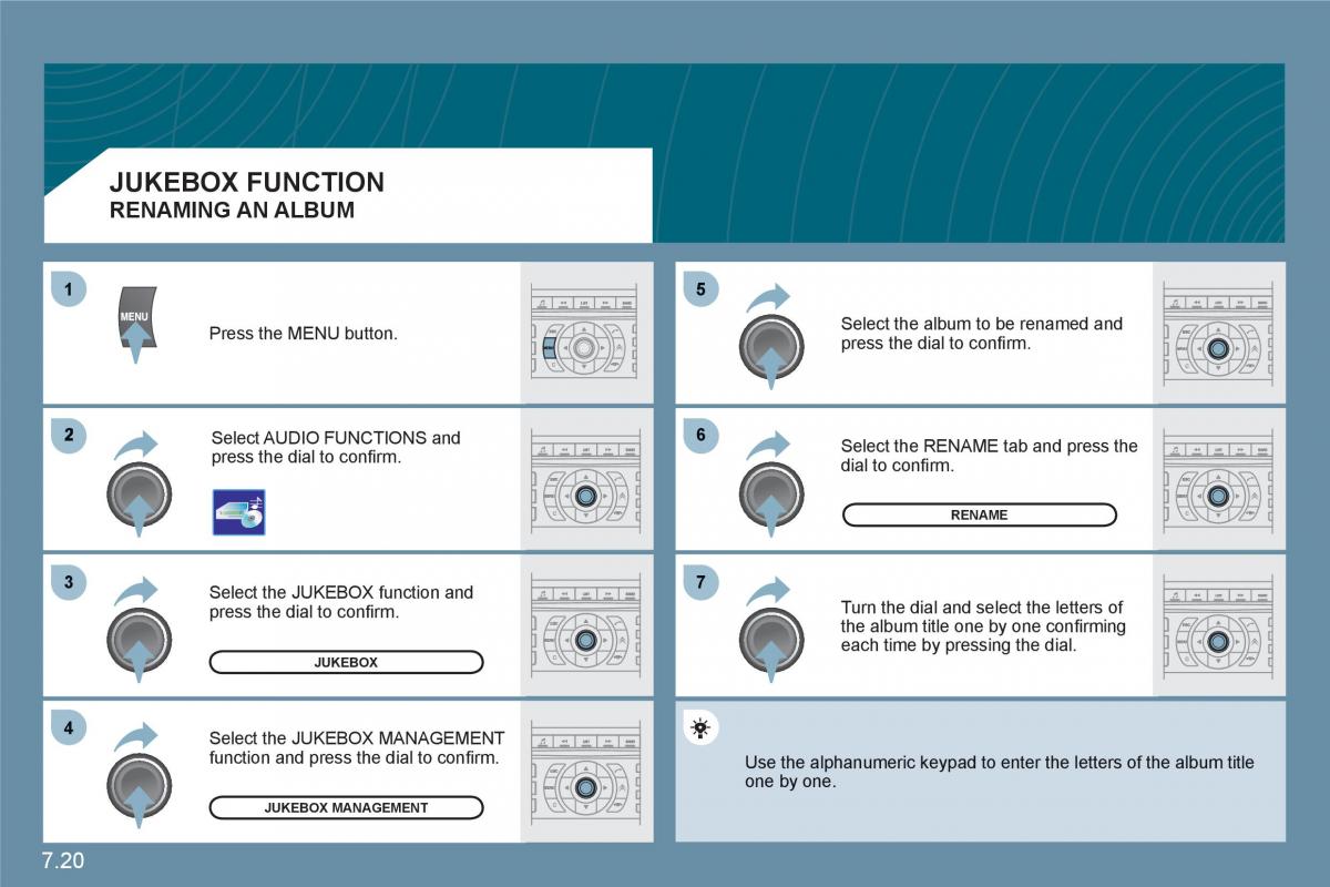 Citroen C6 owners manual / page 170