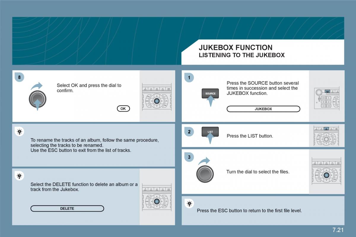 Citroen C6 owners manual / page 171