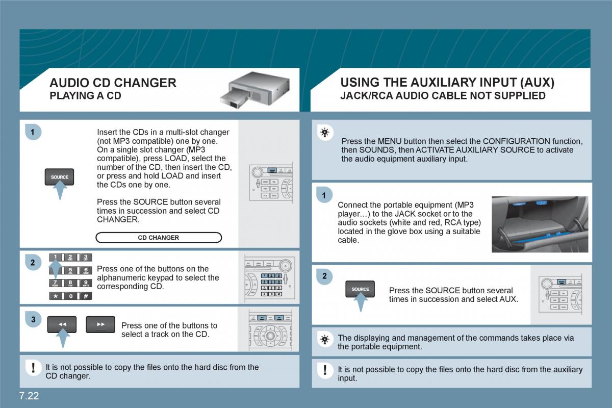 Citroen C6 owners manual / page 172