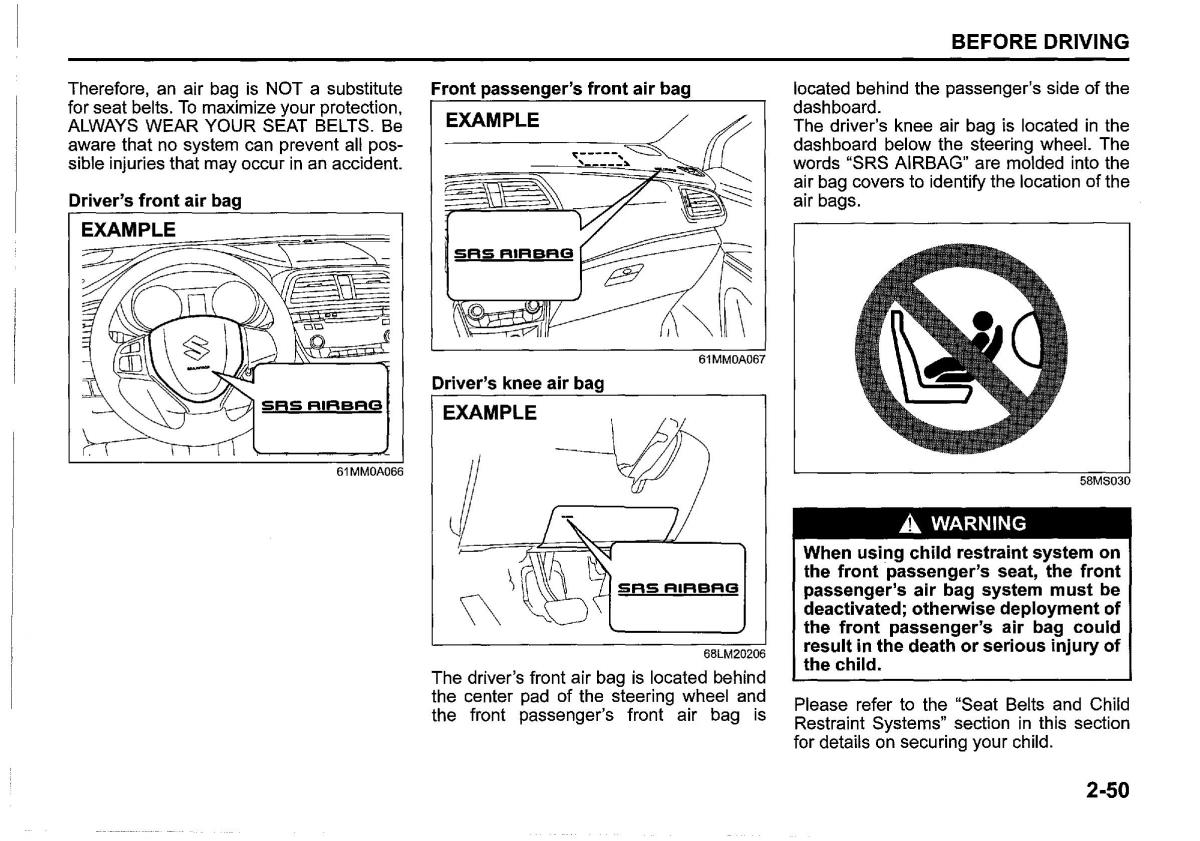 Suzuki SX4 S Cross owners manual / page 73