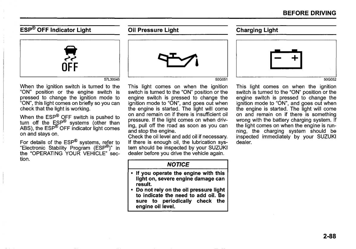 Suzuki SX4 S Cross owners manual / page 109