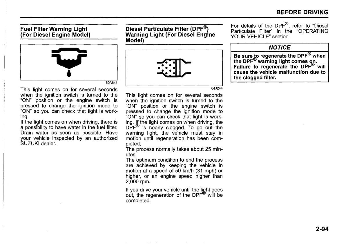 Suzuki SX4 S Cross owners manual / page 115