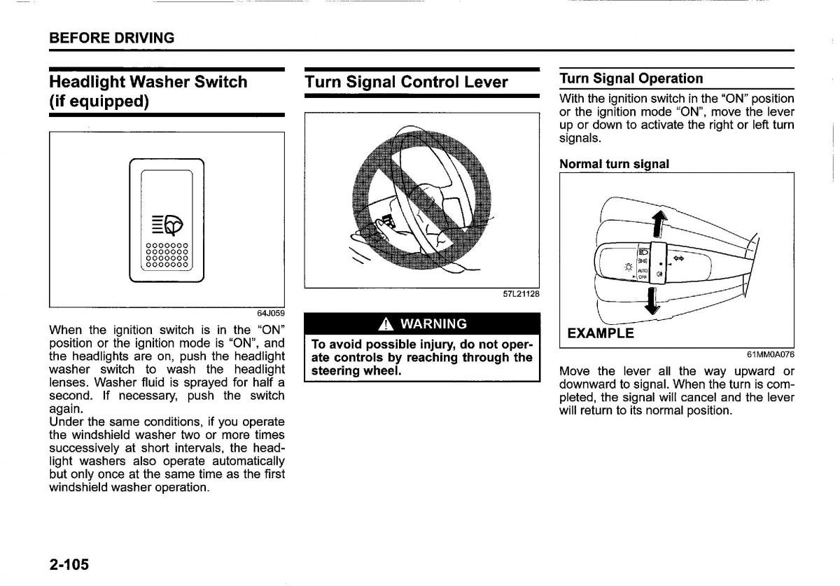 instrukcja obsługi Suzuki SX4 S Cross Suzuki SX4 S Cross owners manual / page 126