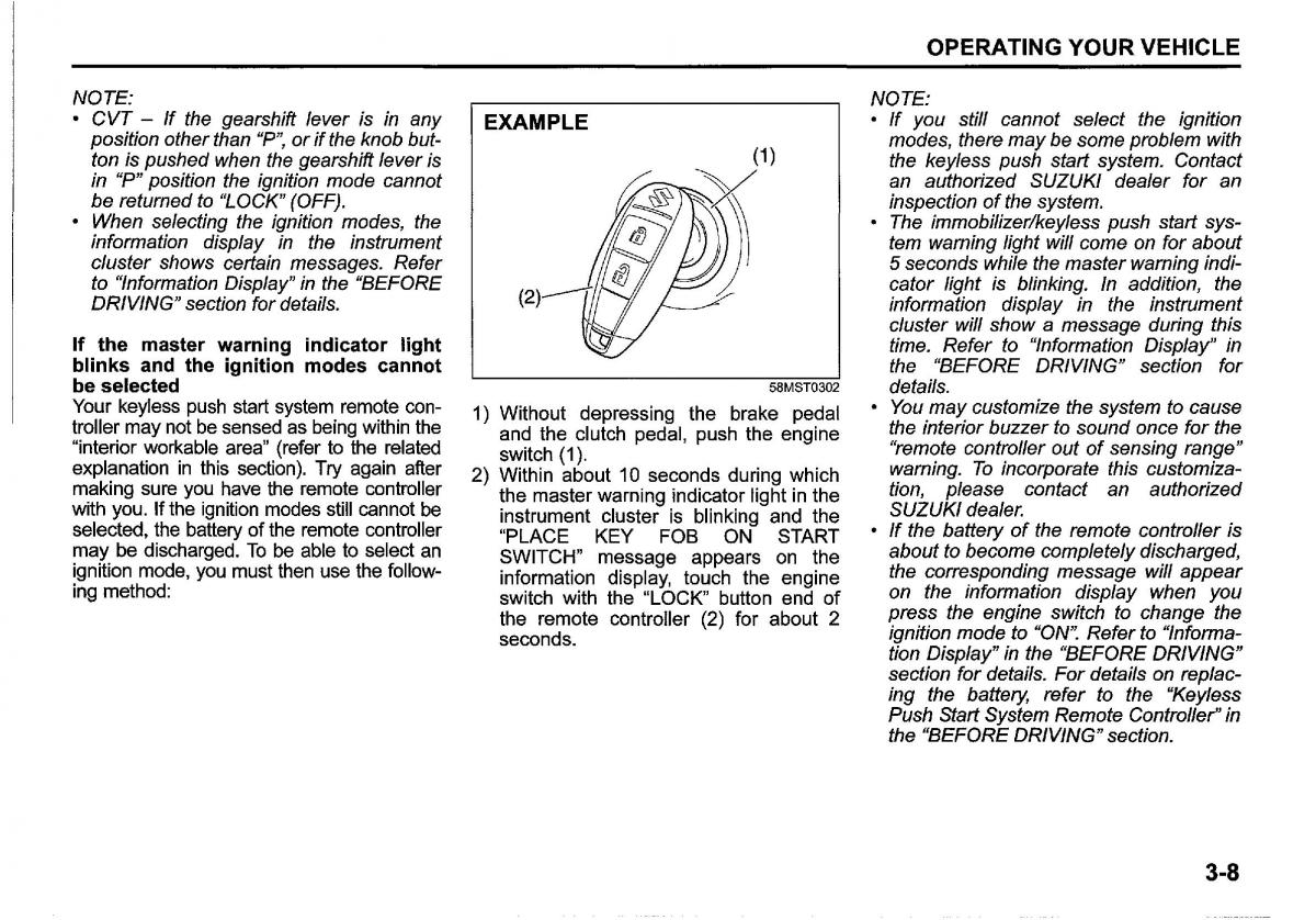 Suzuki SX4 S Cross owners manual / page 143