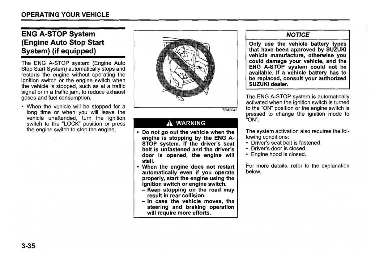 Suzuki SX4 S Cross owners manual / page 170