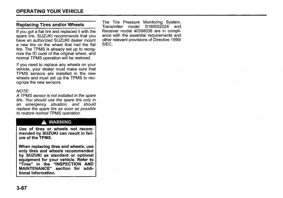 Suzuki SX4 S Cross owners manual / page 202