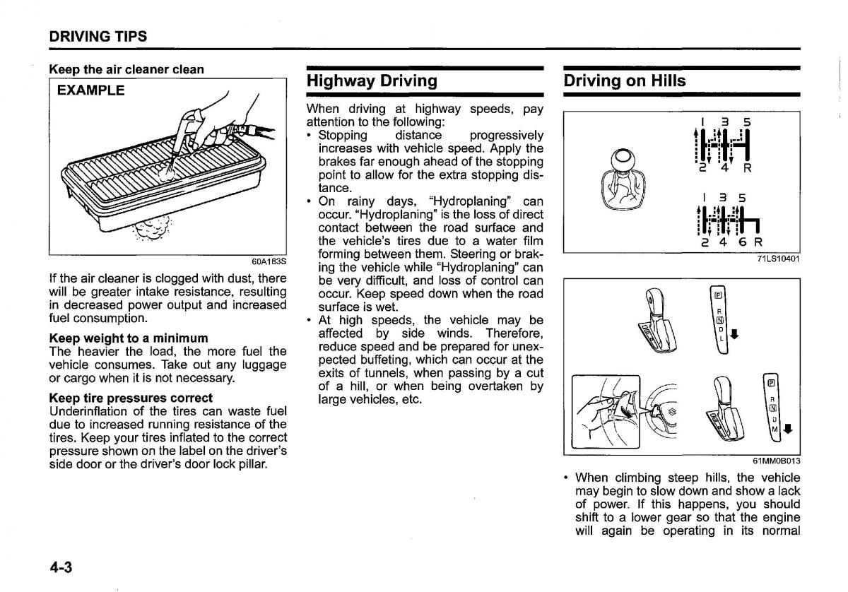 instrukcja obsługi Suzuki SX4 S Cross Suzuki SX4 S Cross owners manual / page 206