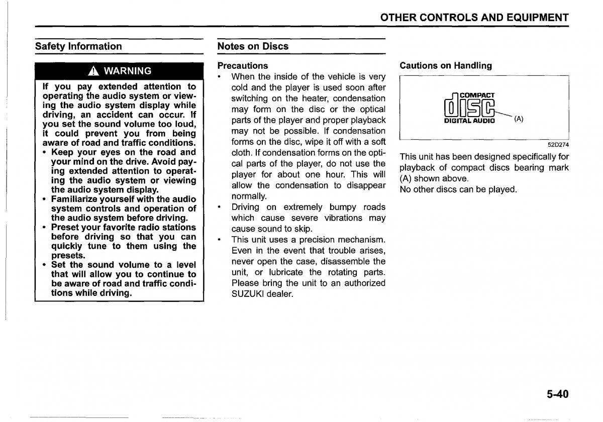 Suzuki SX4 S Cross owners manual / page 251