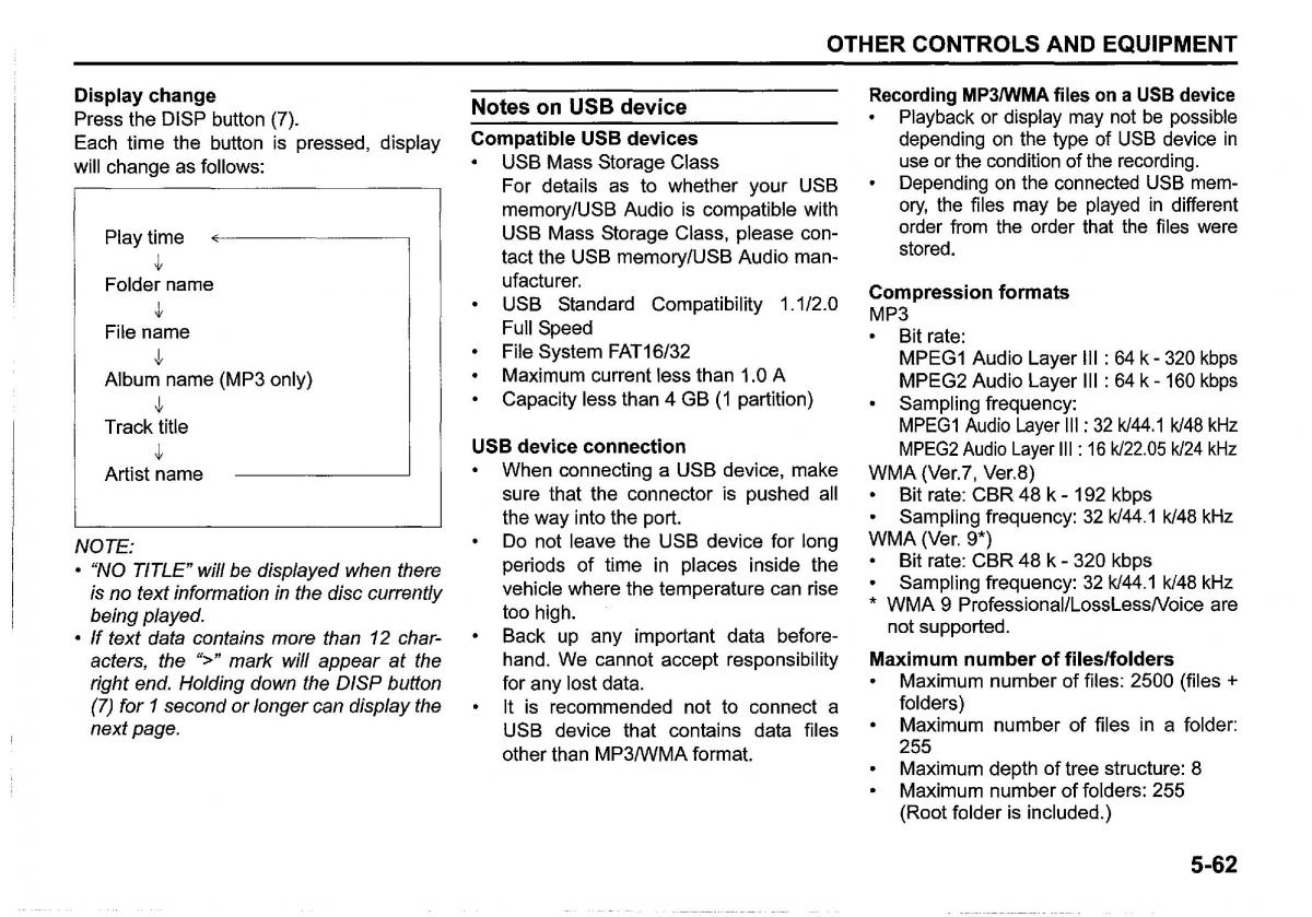 Suzuki SX4 S Cross owners manual / page 273