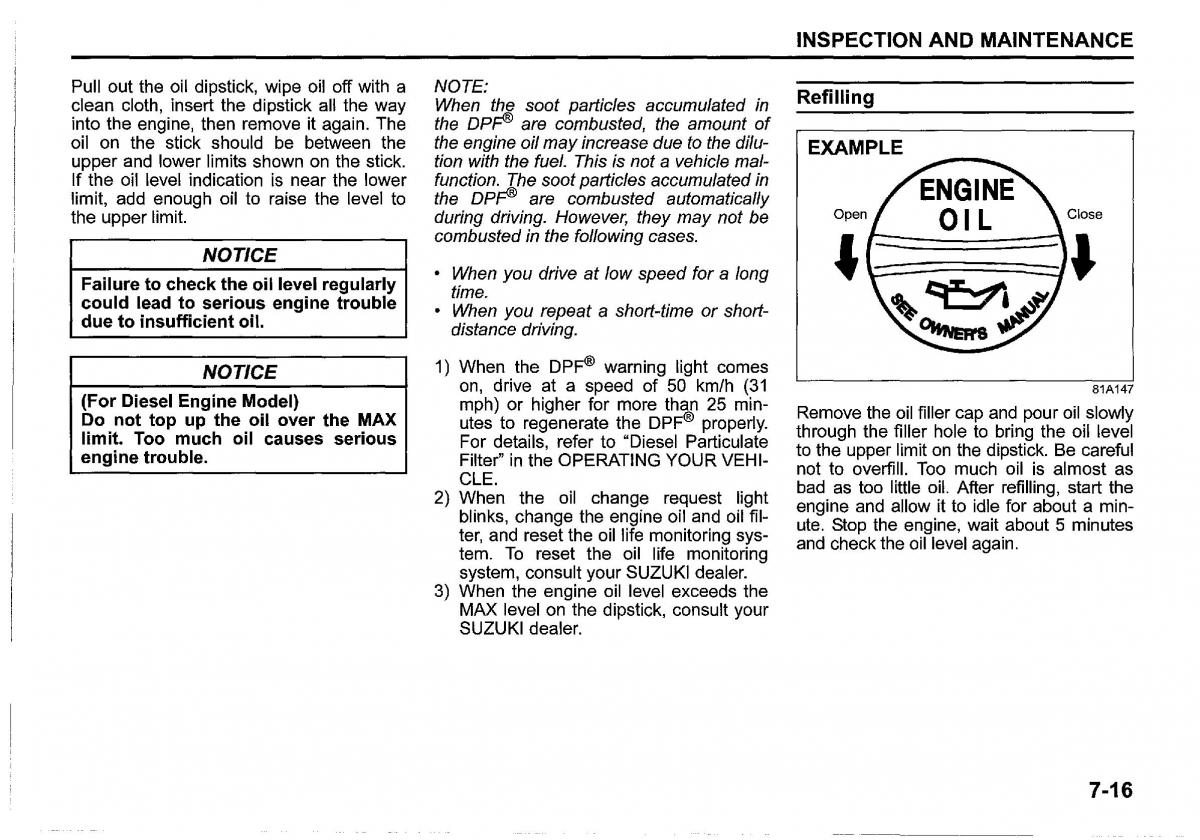 instrukcja obsługi Suzuki SX4 S Cross Suzuki SX4 S Cross owners manual / page 331