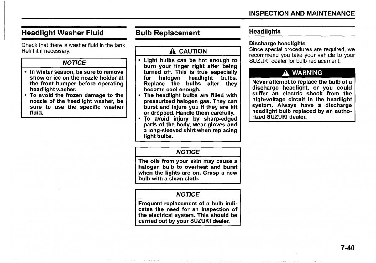 Suzuki SX4 S Cross owners manual / page 355