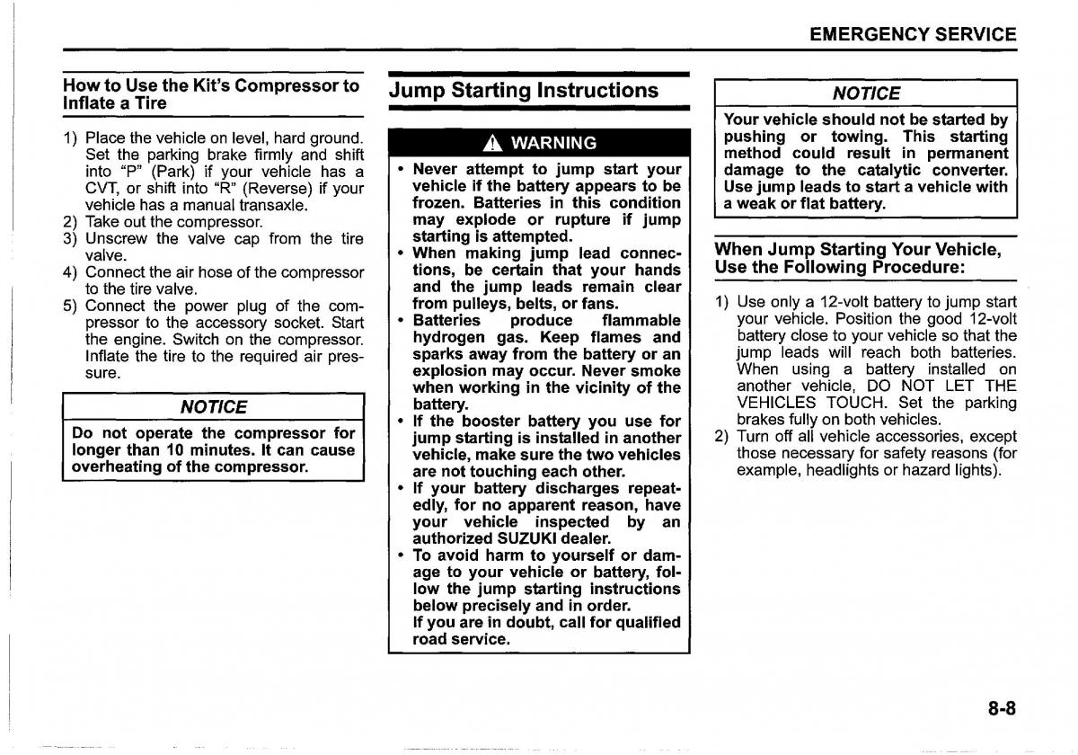 Suzuki SX4 S Cross owners manual / page 379