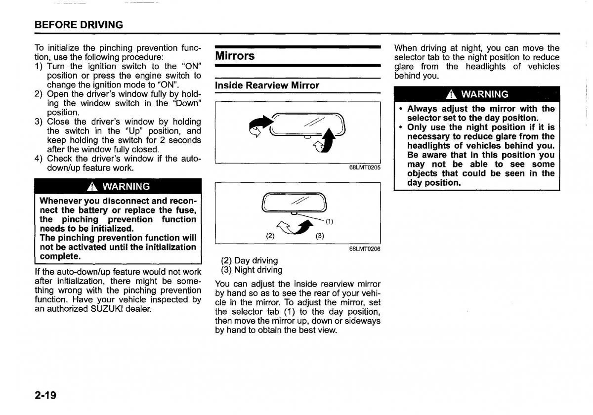 Suzuki SX4 S Cross owners manual / page 42