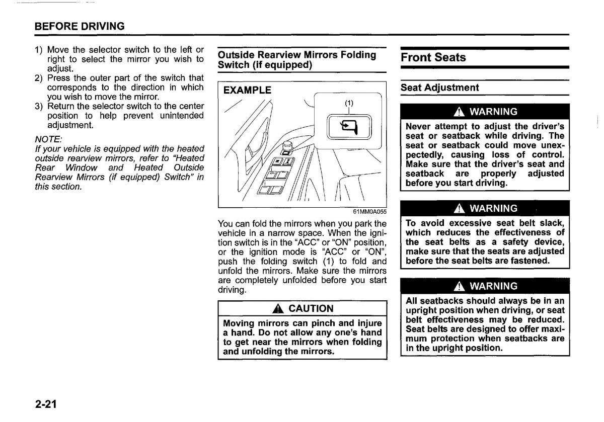 Suzuki SX4 S Cross owners manual / page 44