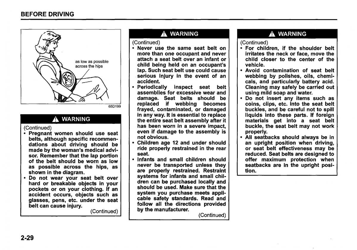 Suzuki SX4 S Cross owners manual / page 52