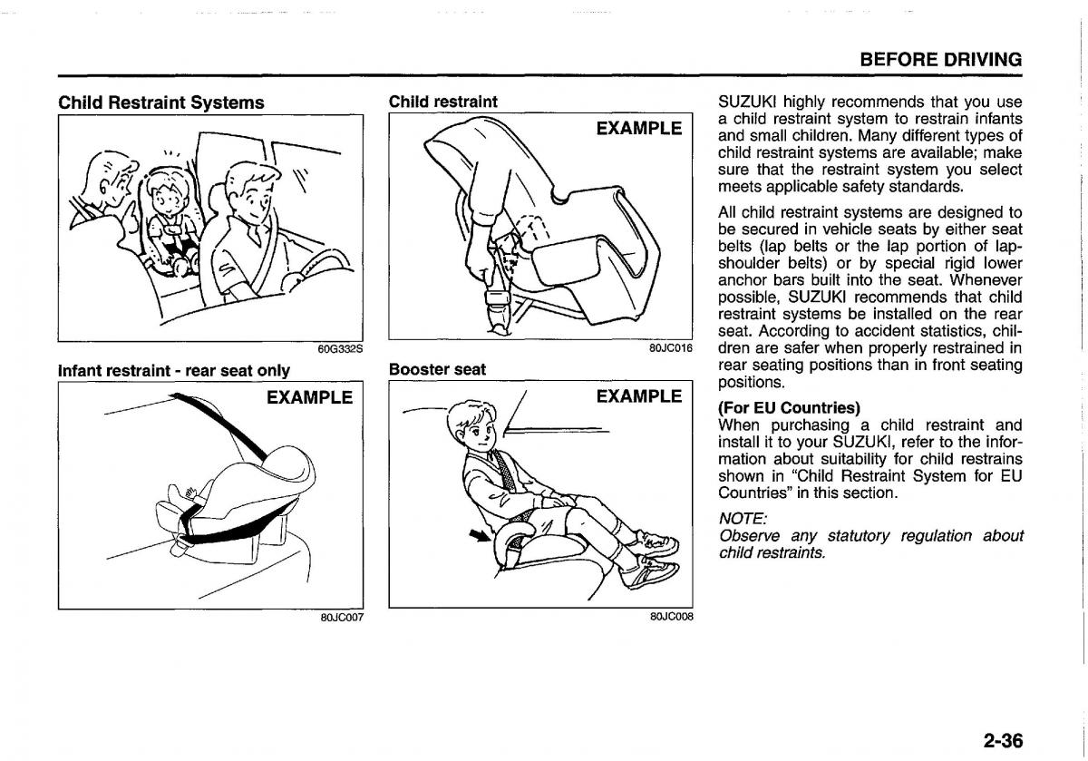 manual  Suzuki Swift IV 4 owners manual / page 55