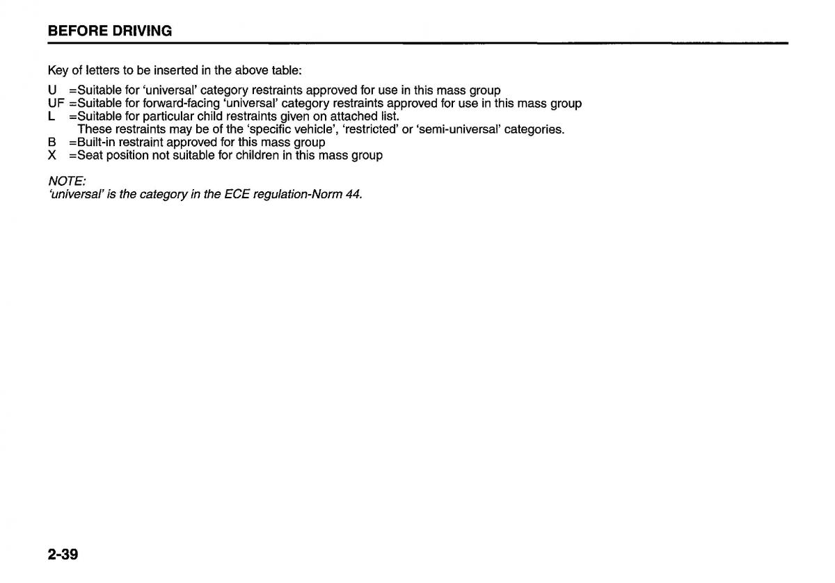 manual  Suzuki Swift IV 4 owners manual / page 58