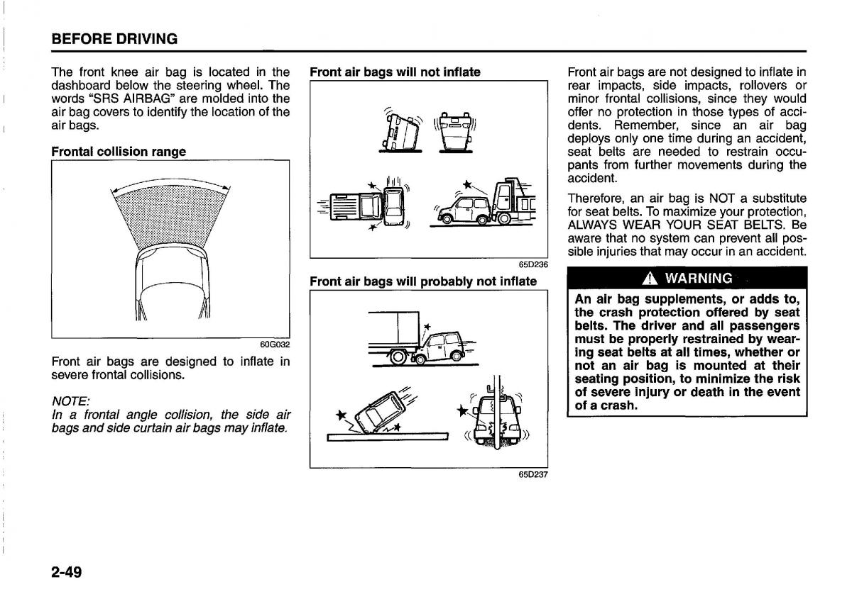 manual  Suzuki Swift IV 4 owners manual / page 68