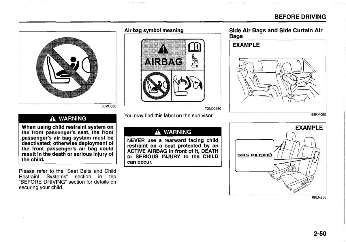 manual  Suzuki Swift IV 4 owners manual / page 69