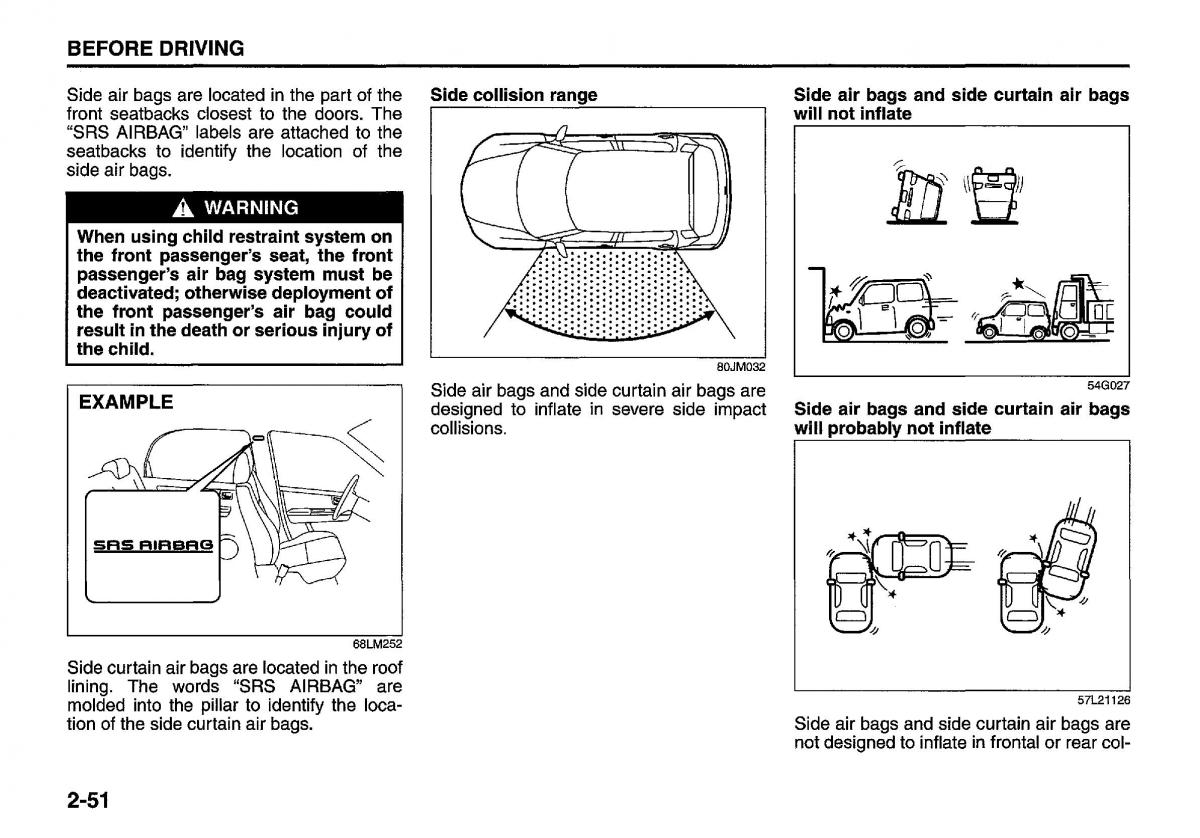 manual  Suzuki Swift IV 4 owners manual / page 70