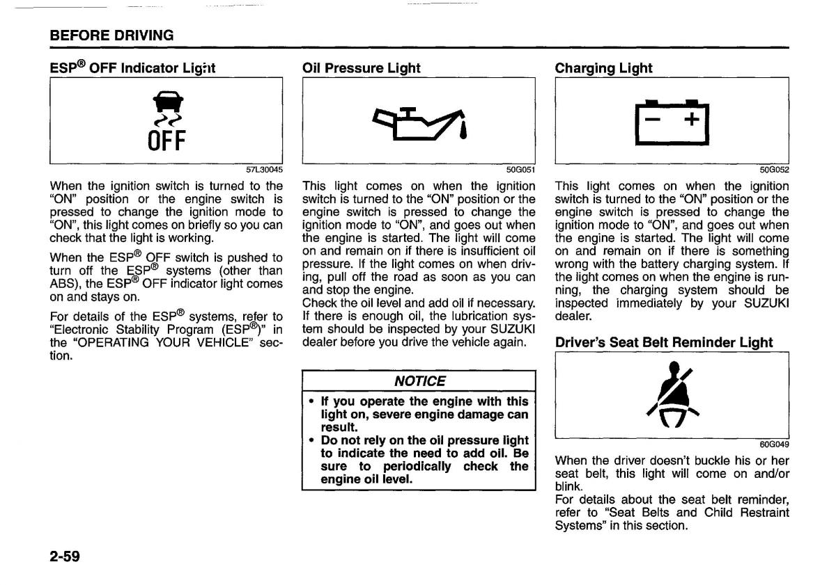 manual  Suzuki Swift IV 4 owners manual / page 78