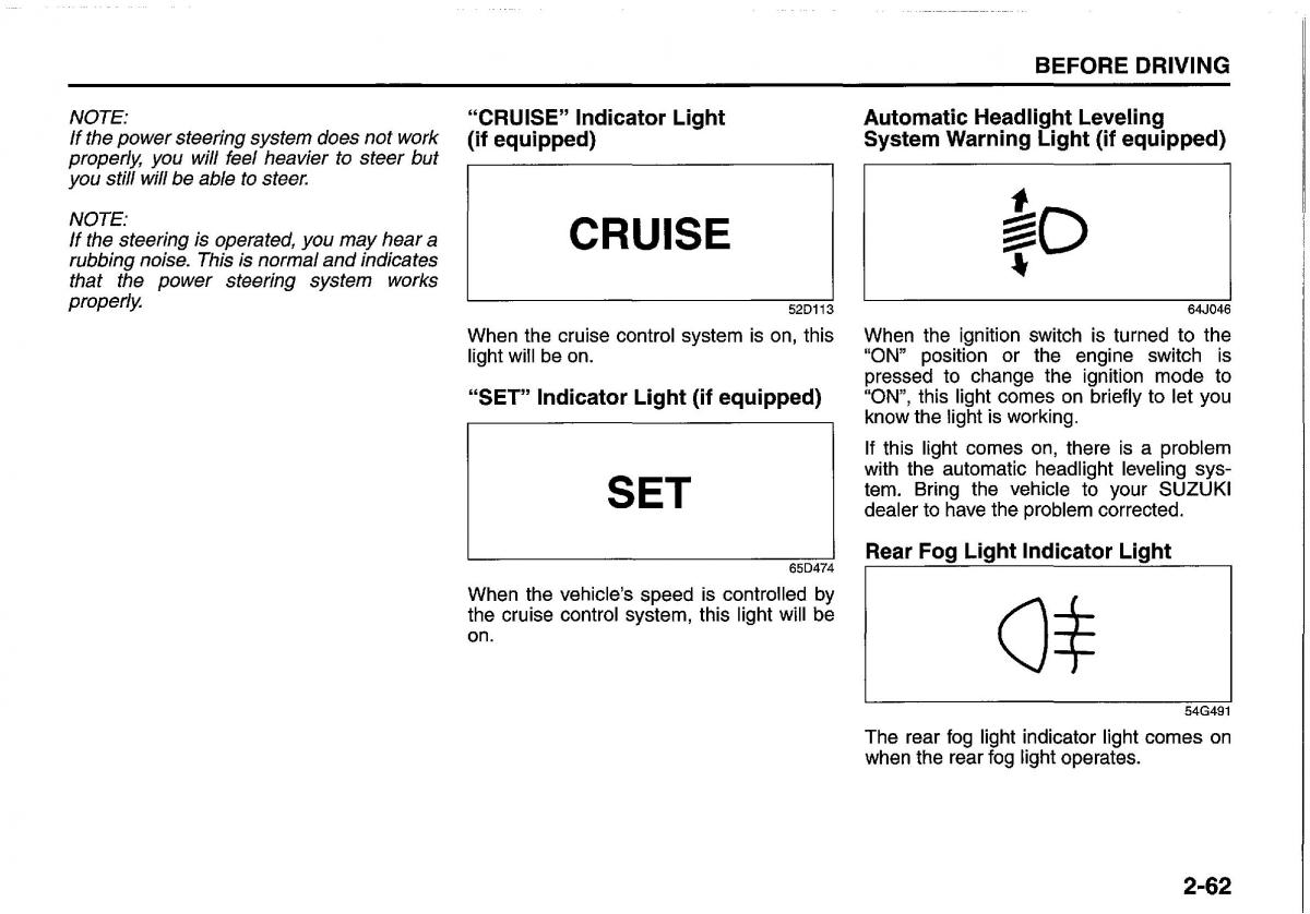 manual  Suzuki Swift IV 4 owners manual / page 81