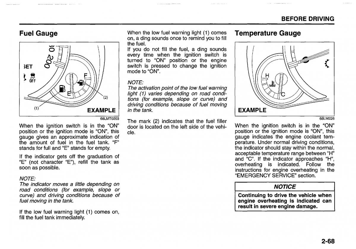 manual  Suzuki Swift IV 4 owners manual / page 87