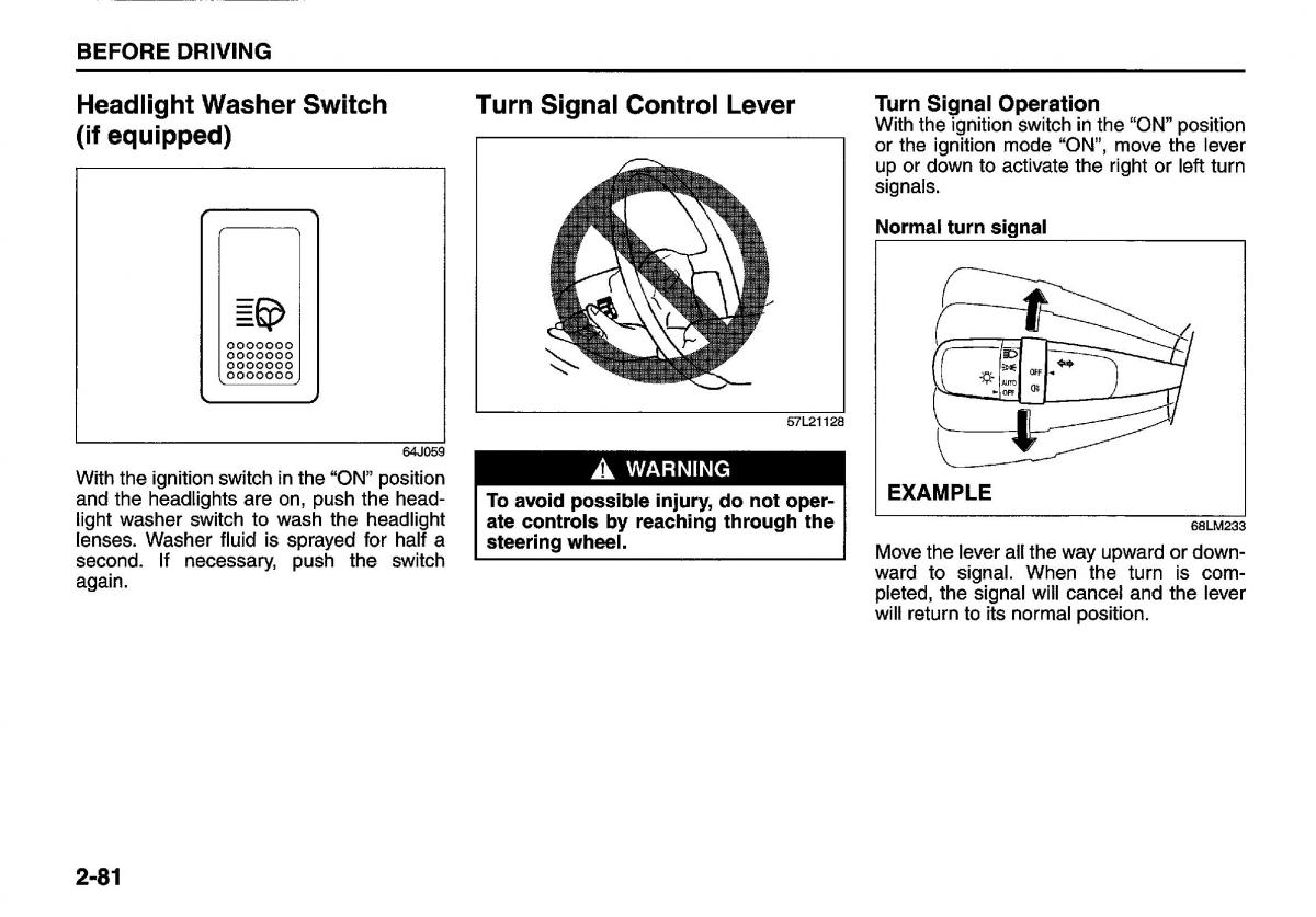 manual  Suzuki Swift IV 4 owners manual / page 100