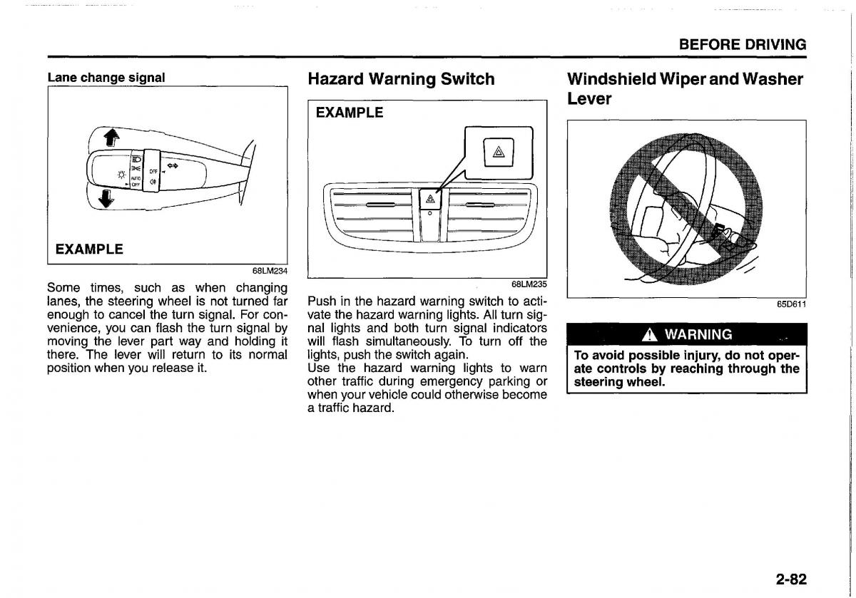 manual  Suzuki Swift IV 4 owners manual / page 101